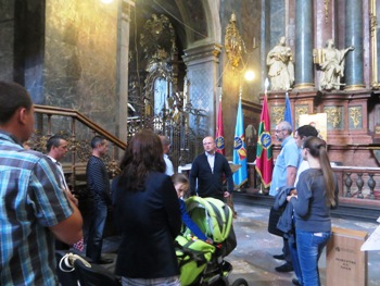 Гарнізонний храм Львова відвідали бійці з АТО.(ФОТО)